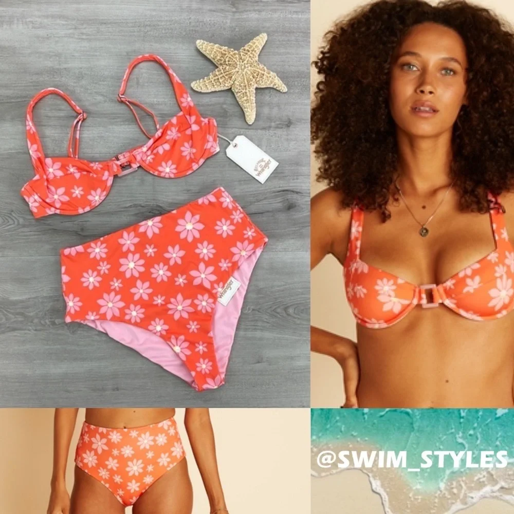 ☀️BILLABONG Wrangler Out West Dreamin Rowan Underwire OUT WEST DREAM REVERSIBLE